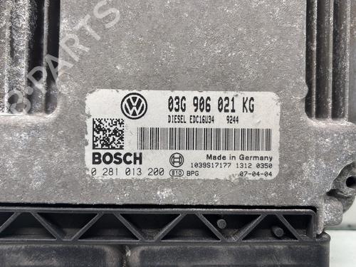 Engine control unit (ECU) VW GOLF V (1K1) 1.9 TDI | BP29724798M57 