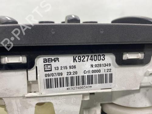 Climate control OPEL MERIVA A MPV (X03) 1.6 (E75) | BP19985346I5 