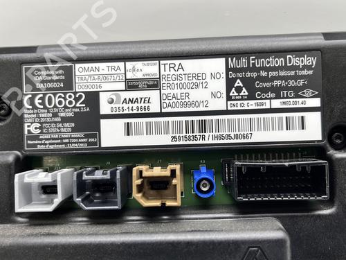 Display RENAULT MASTER III Bus (JV) 2.3 dCi 145 FWD (JV0F, JV0S, JV0T) | BP24202037C48  - Image 5