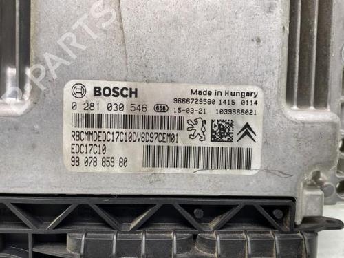 Used Engine control unit (ECU) PEUGEOT 2008 I (CU_) 1.6 HDi (92 hp) 21192906