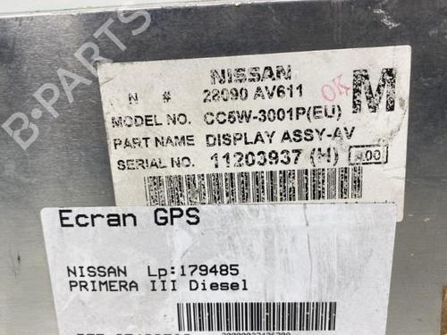 display-monitor-nissan-primera-p12-28090av611-2002-19984331 main image