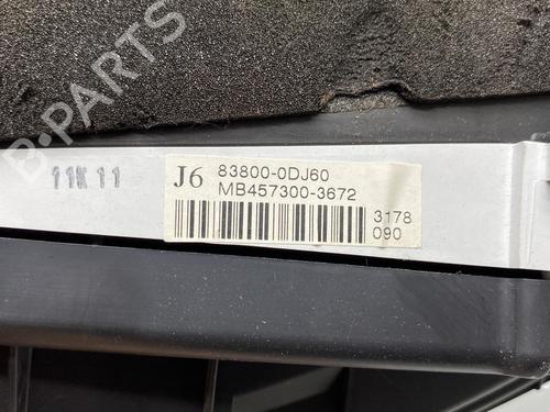 Instrument cluster TOYOTA YARIS (_P9_) 1.33 VVT-i (NSP90_, NSP90R) | BP19955769C47 