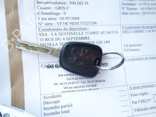 Seat buckle PEUGEOT 308 I (4A_, 4C_) 1.6 HDi | BP20031291I32 