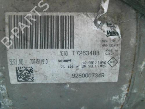Used AC compressor AC compressor RENAULT CLIO IV (BH_) 0.9 TCe 90 (BHNF, BHMA, BHMH, BHJK, BHJR) (90 hp) 20000102 20000102