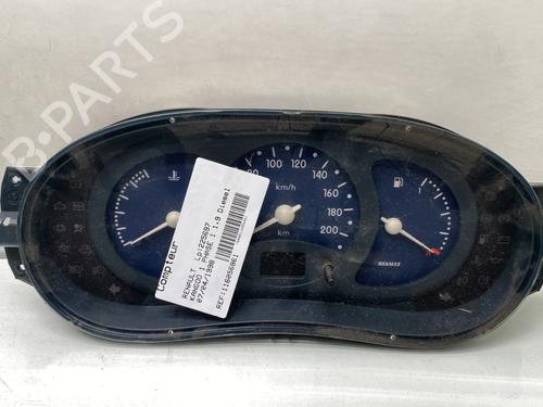 Used Instrument cluster RENAULT KANGOO (KC0/1_) D 65 1.9 (KC0E, KC02, KC0J, KC0N) (64 hp) 30887969