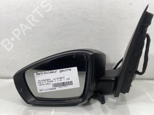 Used Left mirror VW POLO V (6R1, 6C1) 1.2 (70 hp) 28724955