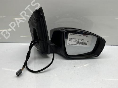 Right mirror VW POLO V (6R1, 6C1) 1.6 TDI | BP21727571C27 