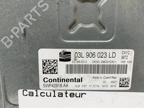 Used Engine control unit (ECU) Engine control unit (ECU) SEAT IBIZA IV (6J5, 6P1) 1.6 TDI (105 hp) 21196529 21196529