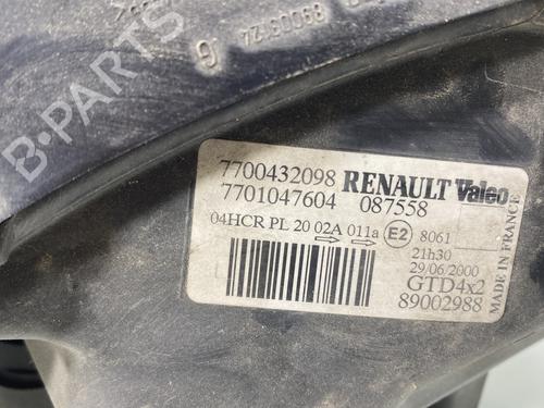 Left headlight RENAULT SCÉNIC I MPV (JA0/1_, FA0_) 1.6 (JA00, JA16, JA15, JA19, JA1V, JA2B, JA2C, JA0B,... | BP28281873C28 