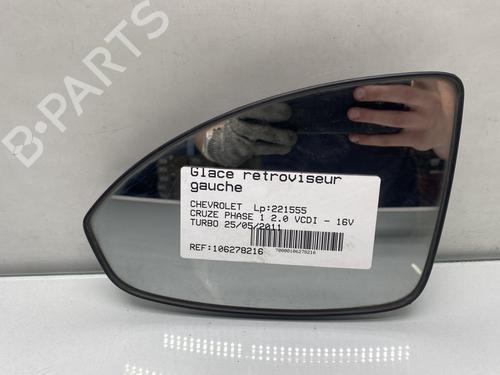 Used Left mirror glass CHEVROLET CRUZE (J300) 2.0 CDI (163 hp) 26890657
