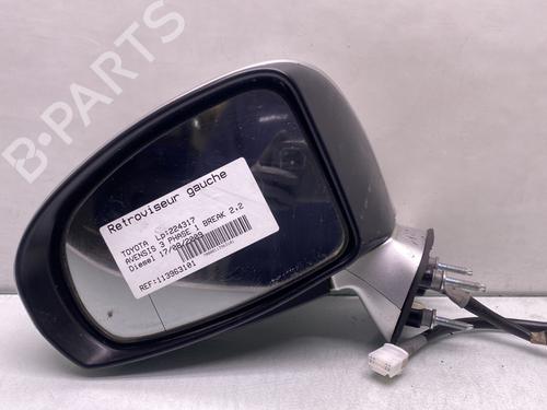 Used Left mirror TOYOTA AVENSIS Estate (_T27_) 2.2 D-4D (ADT271_, ADT271R) (150 hp) 29940098