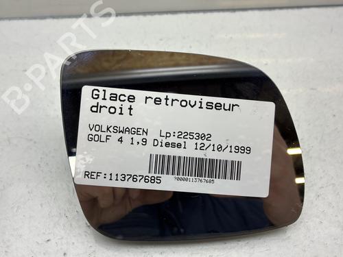 Used Right mirror glass Right mirror glass VW GOLF IV (1J1) 1.9 TDI (90 hp) 33830116 33830116