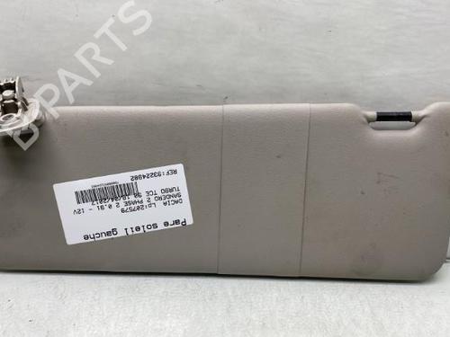 Used Left sun visor Left sun visor DACIA SANDERO II TCe 90 (B8M1, B8MA, B8AC) (90 hp) 20311480 20311480