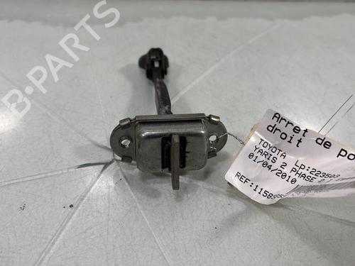 Used Hinge/Door check strap TOYOTA YARIS (_P9_) 1.0 VVT-i (KSP90_, KSP90R) (69 hp) 31091583