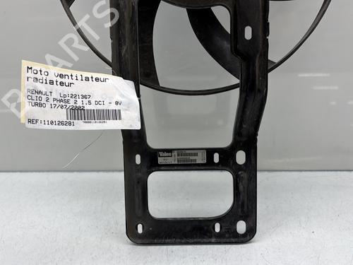 Used Radiator fan Radiator fan RENAULT CLIO II (BB_, CB_) 1.5 dCi (B/CB07) (65 hp) 27837708 27837708
