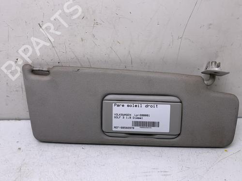 Used Right sun visor Right sun visor VW GOLF III (1H1) 1.9 TD, GTD (75 hp) 19995053 19995053