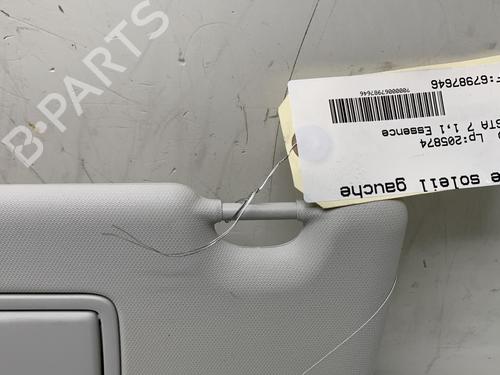 Used Left sun visor Left sun visor FORD FIESTA VII (HJ, HF) 1.1 Ti-VCT (86 hp) 19974958 19974958