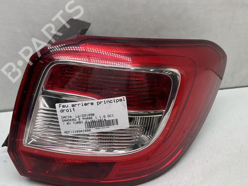 Right taillight DACIA SANDERO II 1.5 dCi 75 / Blue dCi 75 (B8JW, B8M4, B8AH, B8M7, B8M6) | BP28581435C35 