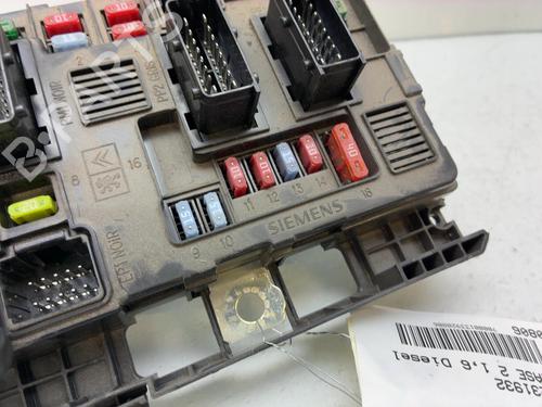 Fuse box PEUGEOT PARTNER MPV (5_, G_) 1.6 HDi 90 | BP39902426E1 - Image 3