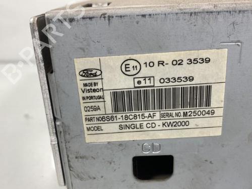 Radio FORD FOCUS II Turnier (DA_, FFS, DS) 1.8 Flexifuel | BP19987400E6 