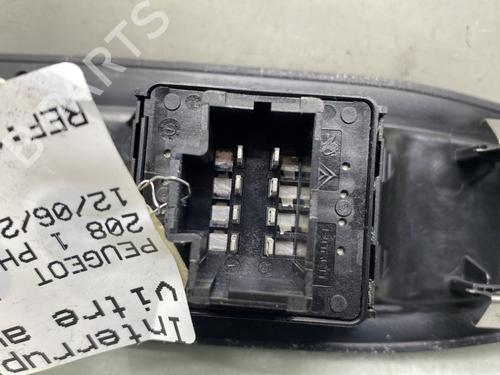 Left front window switch PEUGEOT 208 I (CA_, CC_) 1.0 VTi | BP23765437I27 - Image 2