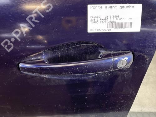 Left front door PEUGEOT 208 I (CA_, CC_) 1.6 HDi | BP29706859C2 