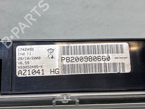 Instrument cluster RENAULT ESPACE IV (JK0/1_) 2.0 dCi (JK01, JK02, JK1J, JK1K, JK1H) | BP34627496C47 - Image 9