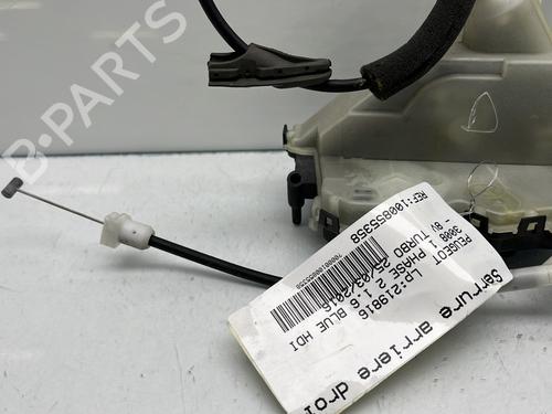 Rear right lock PEUGEOT 3008 I MPV (0U_) 1.6 BlueHDi 120 | BP23766288C99 