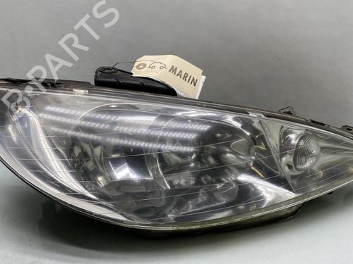 Used Right headlight PEUGEOT 206 SW (2E/K) 1.4 16V (88 hp) 30471260
