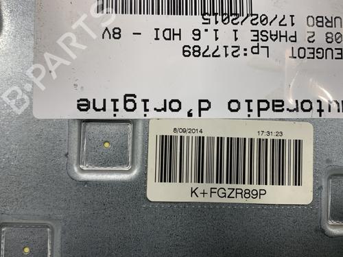 Used Radio Radio PEUGEOT 308 II (LB_, LP_, LW_, LH_, L3_) 1.6 HDi / BlueHDi 115 (115 hp) 30872157 30872157