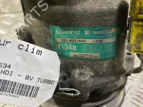 Used AC compressor AC compressor PEUGEOT 307 (3A/C) 1.4 HDi (68 hp) 19993446 19993446