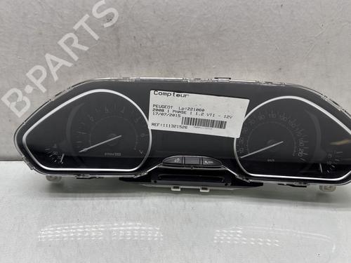 Used Instrument cluster PEUGEOT 2008 I (CU_) 1.2 VTi (82 hp) 28522824