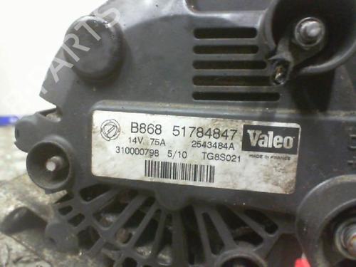 Generator FIAT PUNTO EVO (199_) 1.3 D Multijet (199AXC1A, 199BXC1A, 199AXT1A, 199BXT1A) (75 hp) 20033342