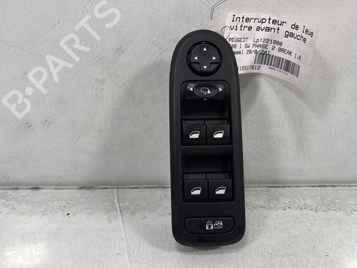 Used Left front window switch PEUGEOT 508 SW I (8E_) 1.6 BlueHDi 120 (120 hp) 31134766