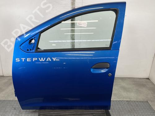 Used Left front door DACIA SANDERO II TCe 90 (B8M1, B8MA, B8AC) (90 hp) 24479033