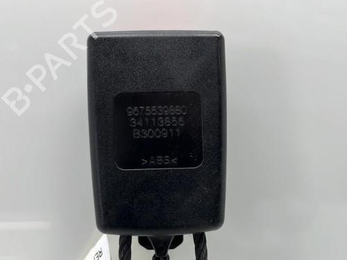 Used Seat buckle PEUGEOT 3008 I MPV (0U_) 1.6 HDi (112 hp) 19968454