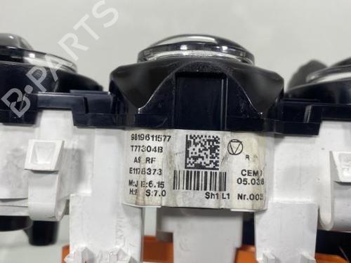 Used Climate control PEUGEOT 208 I (CA_, CC_) 1.2 VTi 68 / PureTech 68 (68 hp) 19998975
