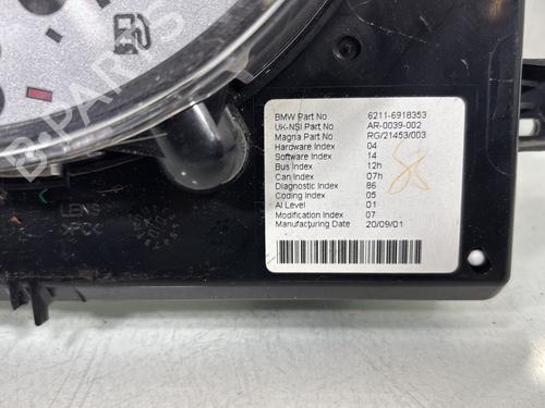 Instrument cluster MINI MINI (R50, R53) Cooper | BP29707124C47 