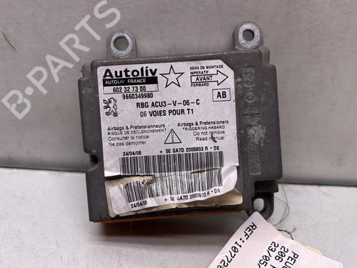 Used ECU airbags PEUGEOT 206 Hatchback (2A/C) 1.4 HDi eco 70 (68 hp) 28280754