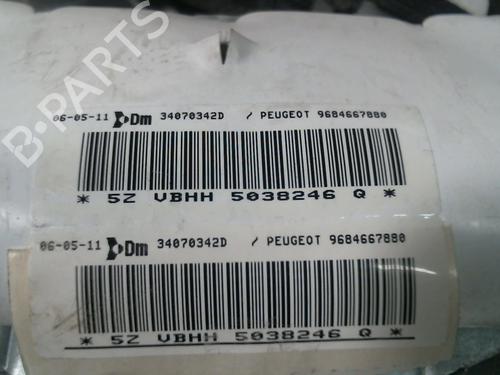 Venstre gardin airbag PEUGEOT 3008 I MPV (0U_) 1.6 HDi (112 hp) 20012201