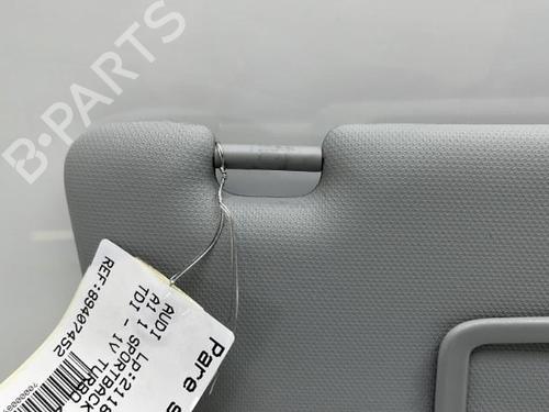 Used Right sun visor AUDI A1 Sportback (8XA, 8XF) 1.6 TDI (90 hp) 19949908