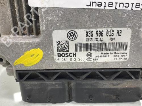Engine control unit (ECU) SEAT ALTEA (5P1)  | BP21196614M57 