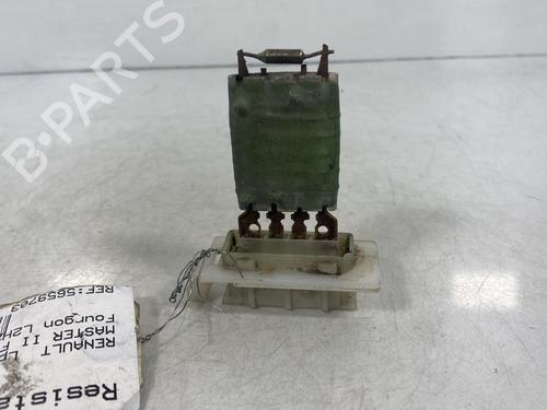 Used Heater resistor Heater resistor RENAULT MASTER II Van (FD) [1997-2013] 20035358 20035358