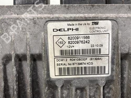 Engine control unit (ECU) RENAULT TWINGO II (CN0_) 1.5 dCi (CN0U) | BP21196962M57 