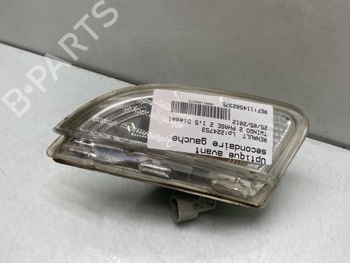 Blinklys foran venstre RENAULT TWINGO II (CN0_) 1.5 dCi 75 (75 hp) 30046438