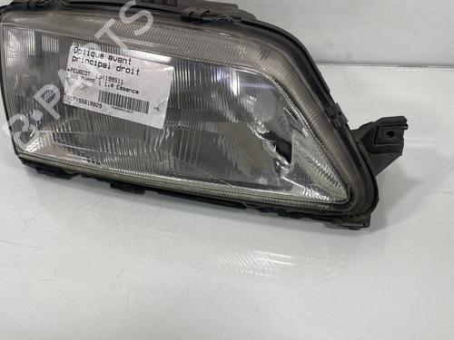 Used Right headlight Right headlight PEUGEOT 306 Hatchback (7A, 7C, N3, N5) 1.4 (75 hp) 20027695 20027695