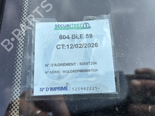 Left sun visor OPEL CORSA C (X01) 1.2 (F08, F68) | BP30791667I1  - Image 5