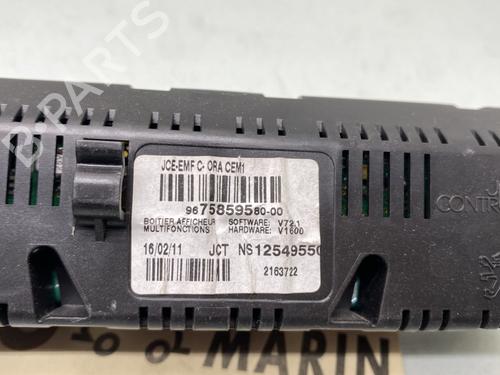 Display monitor PEUGEOT 207 SW (WK_) 1.6 HDi | BP30890554C48