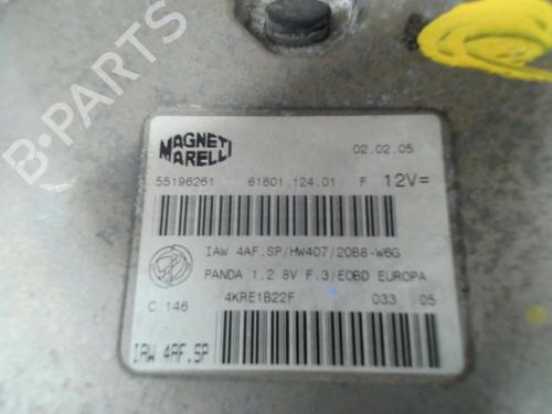 Engine control unit (ECU) FIAT PANDA (169_) 1.2 (169.AXB11, 169.AXB1A) | BP21196474M57 