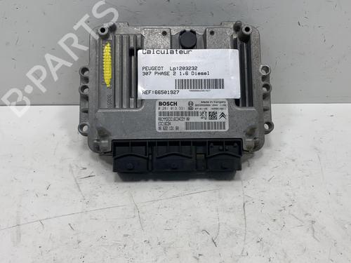 Engine control unit (ECU) PEUGEOT 307 (3A/C) 1.6 HDi 110 | BP21196522M57 